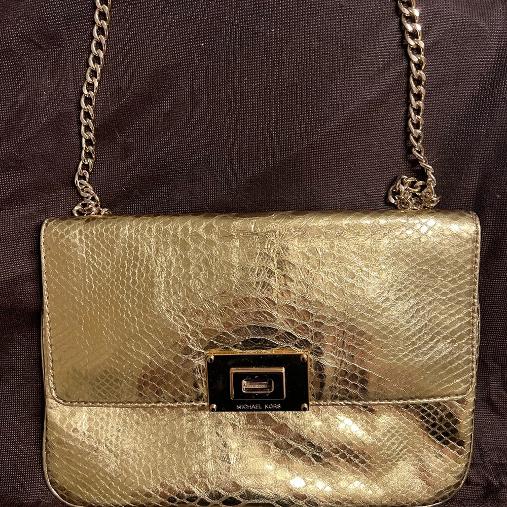 Michael Kors Gold Shoulder bag